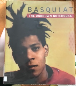 book cover Basquiat the unknown notebooks